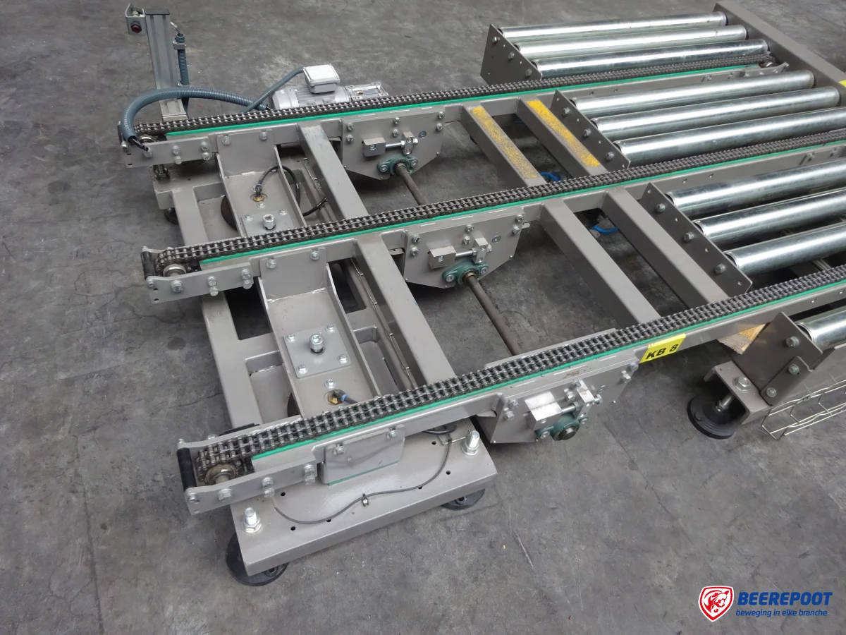 Rollenbaan-/kettingbaanwissels